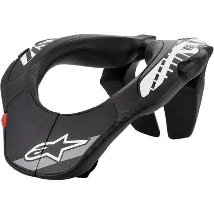 ALPINESTARS NECK SUPPORT V2 NAKKEKRAVE BØRN SORT FRONT