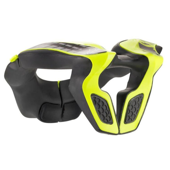 ALPINESTARS NECK SUPPORT V2 NAKKEKRAVE SORT/NEONGUL BACK