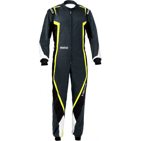 SPARCO KERB GRÅ/NEONGUL GOKART DRAGT